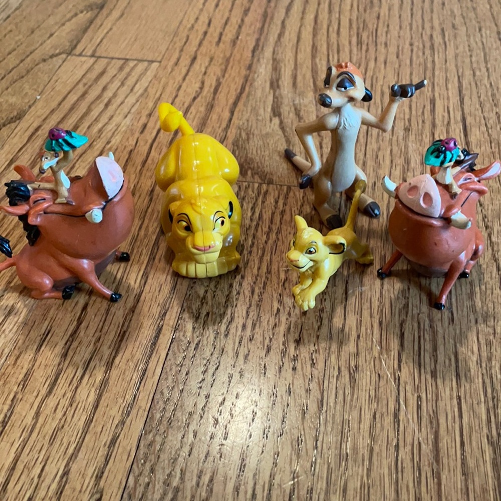 Vintage Lion King Toys